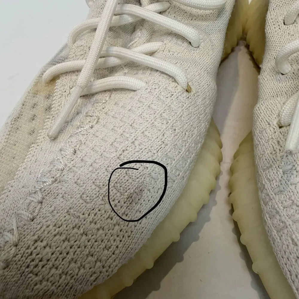 Adidas Yeezy Boost 350 V2 Men’s Size 7 Bone White Comfort Cushioned HQ6316